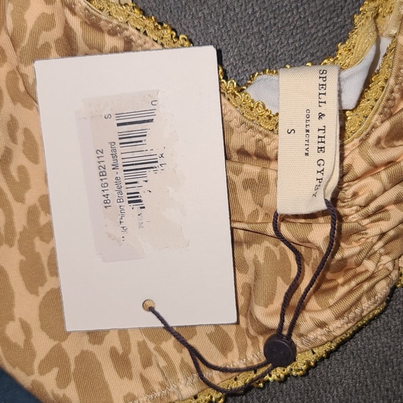 New spell designs wild thing bralette mustand S - Picture 10 of 16
